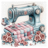 Floral Sewing Jigsaw Puzzles 1000 Pieces